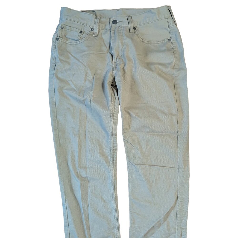 Levi's Straight Leg 514 Pants Men's 30x32 Tan Beige Khaki Cotton